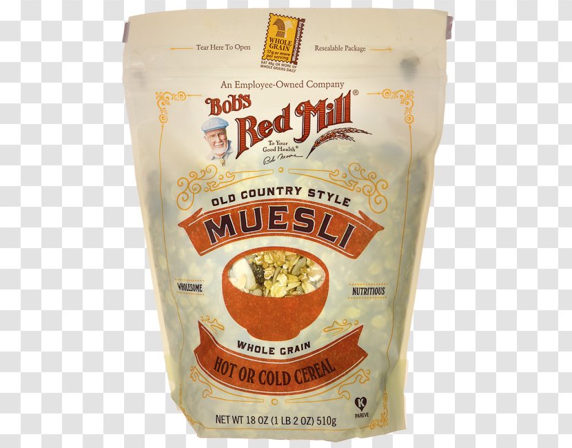 Muesli Breakfast Cereal Bob's Red Mill Whole Grain - Commodity Transparent PNG