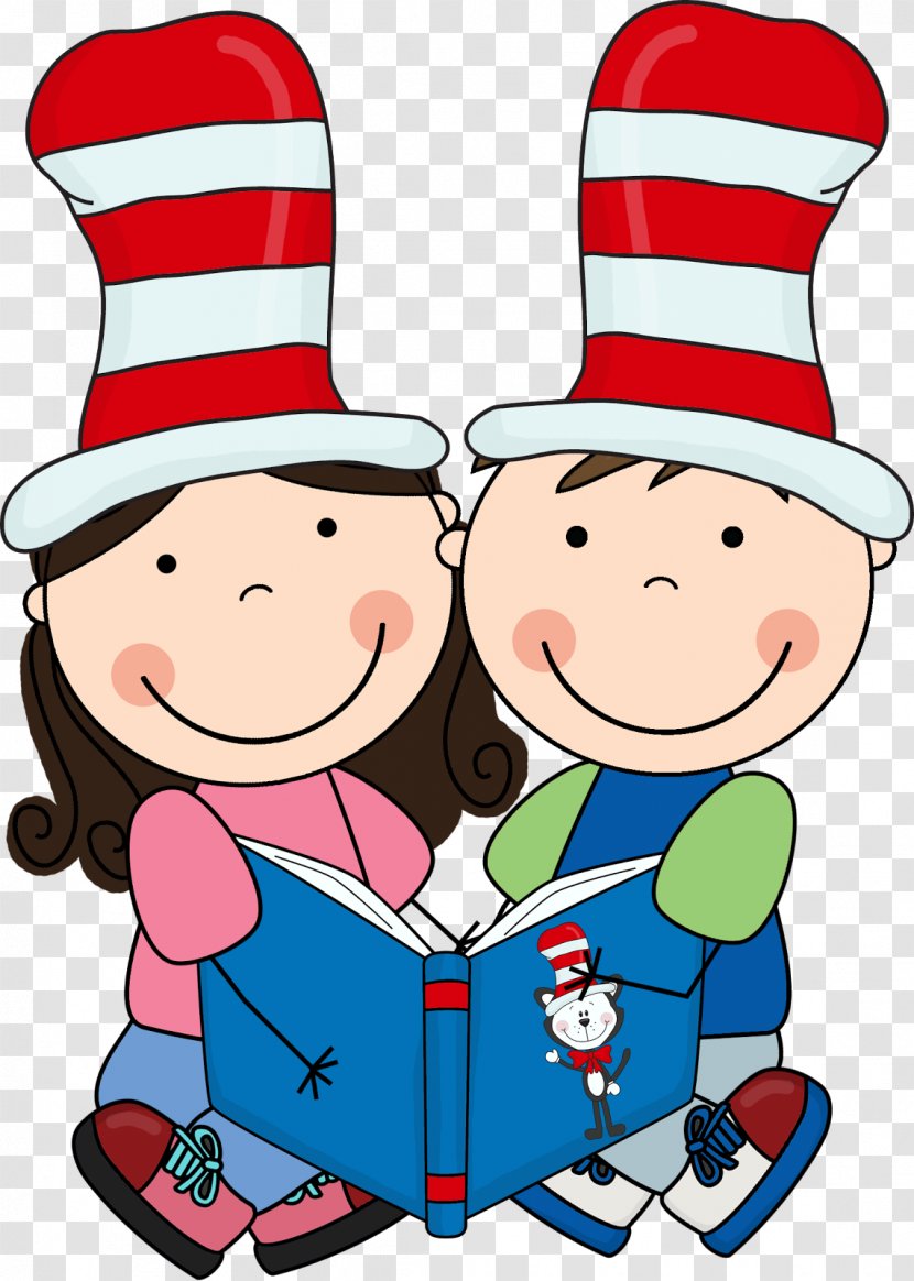 The Cat In Hat Read Across America Horton Hears A Who! Green Eggs And Ham Ten Apples Up On Top! - Teacher Transparent PNG