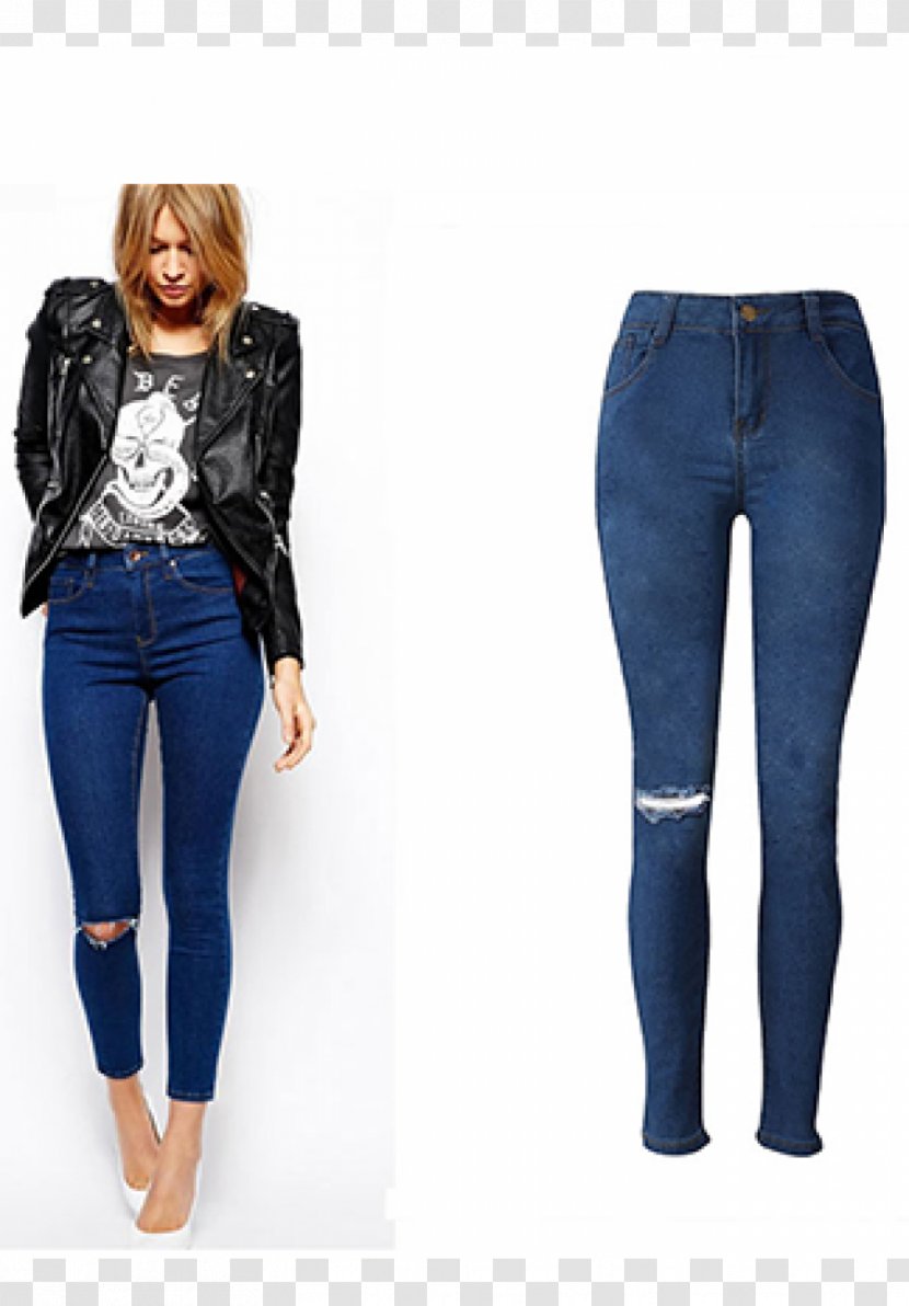Jeans Slim-fit Pants Clothing Denim - Lowrise - Ripped Transparent PNG