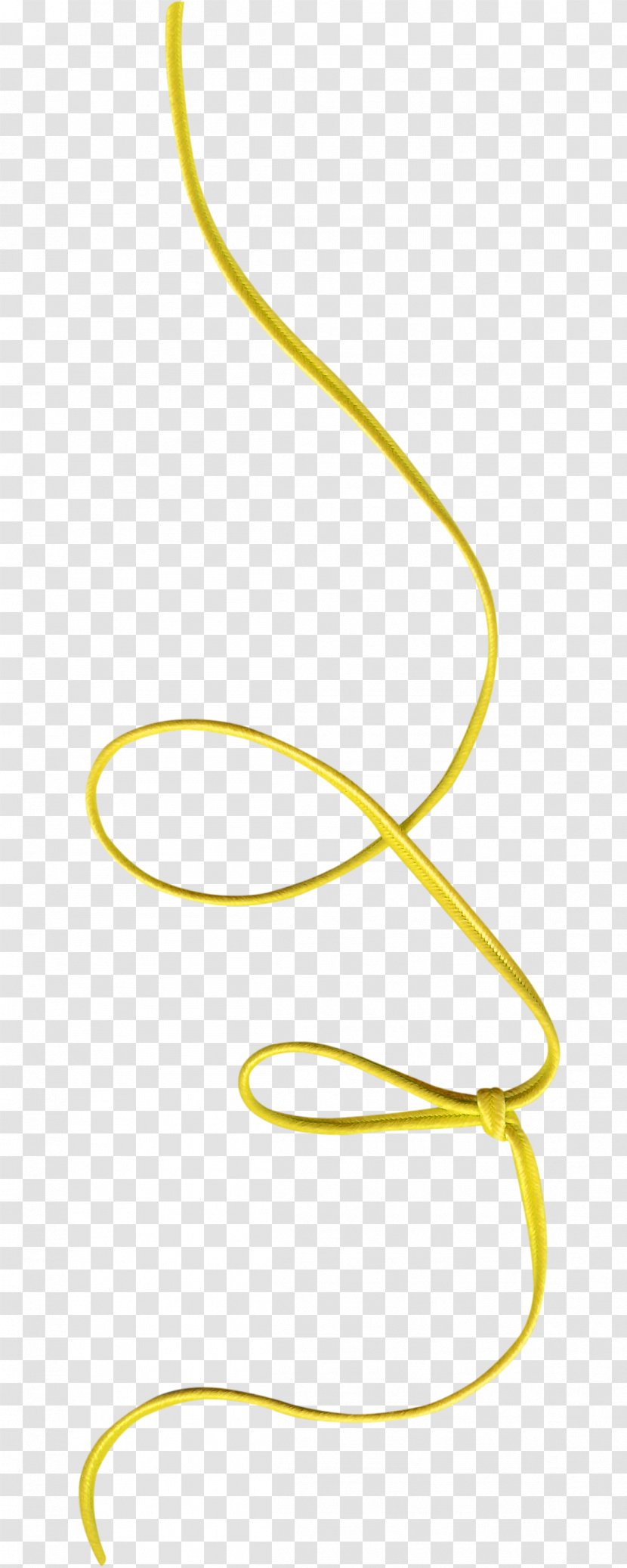 Circle Angle - Yellow - Rope Knot Transparent PNG