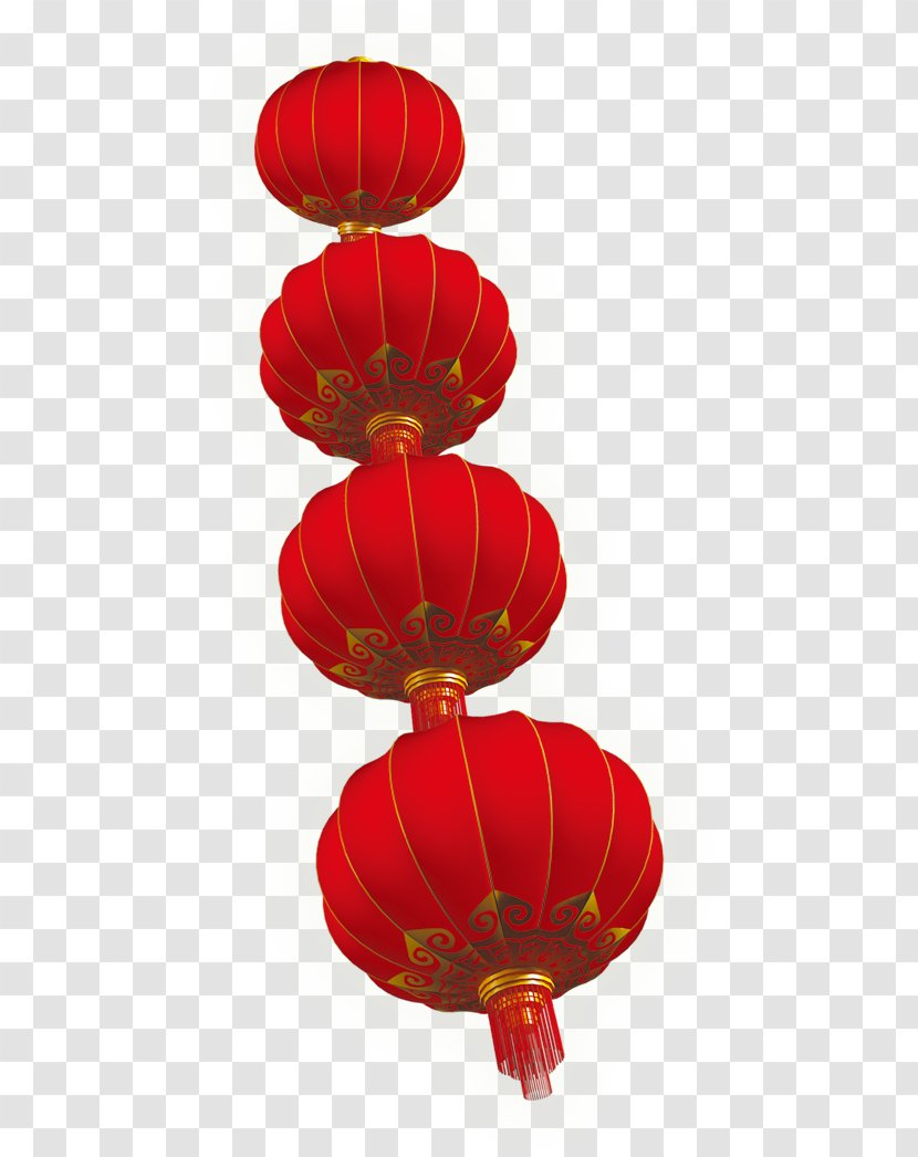 Chinese New Year Lantern Festival Years Day - Red Series Transparent PNG