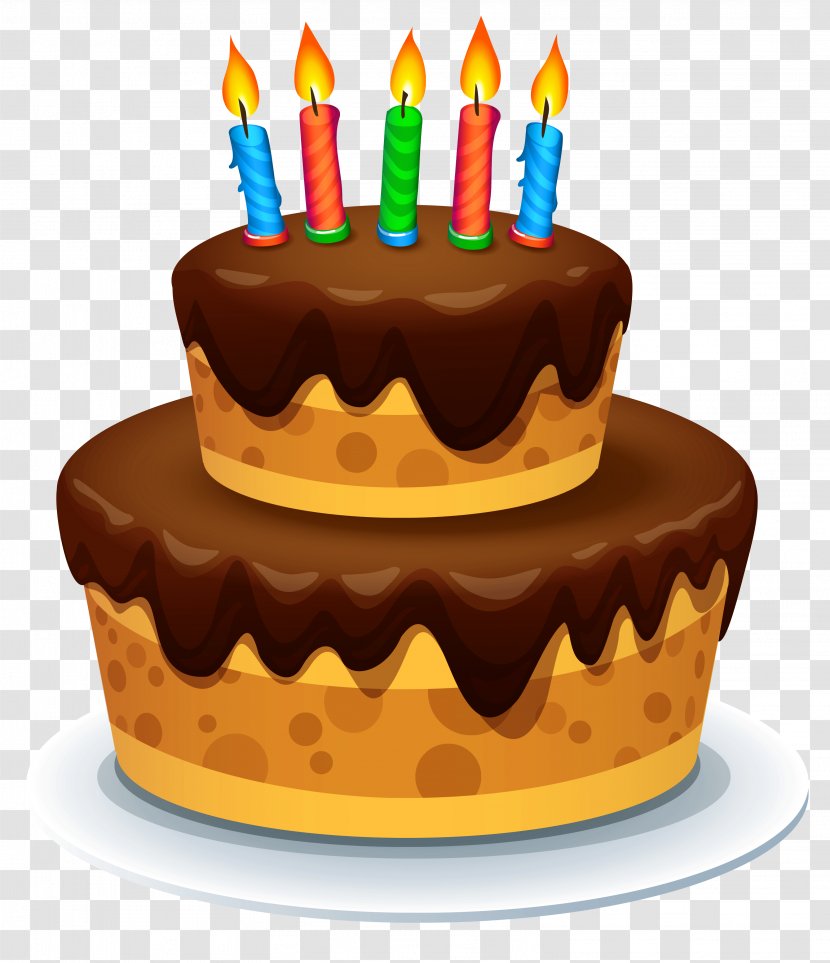 Birthday Cake Layer Cupcake Chocolate Torte - Dish Transparent PNG