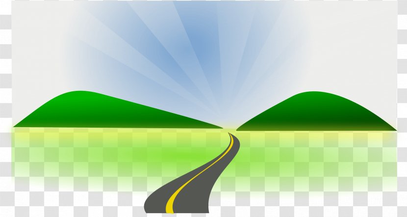 Road Clip Art - Highway Track Transparent PNG