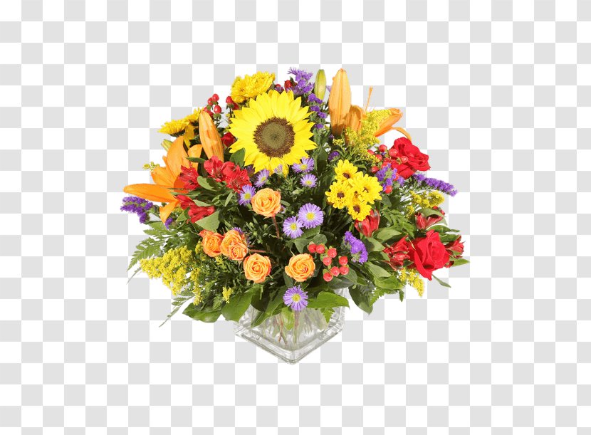 Floral Design Flower Bouquet Cut Flowers Delivery - Gift Transparent PNG