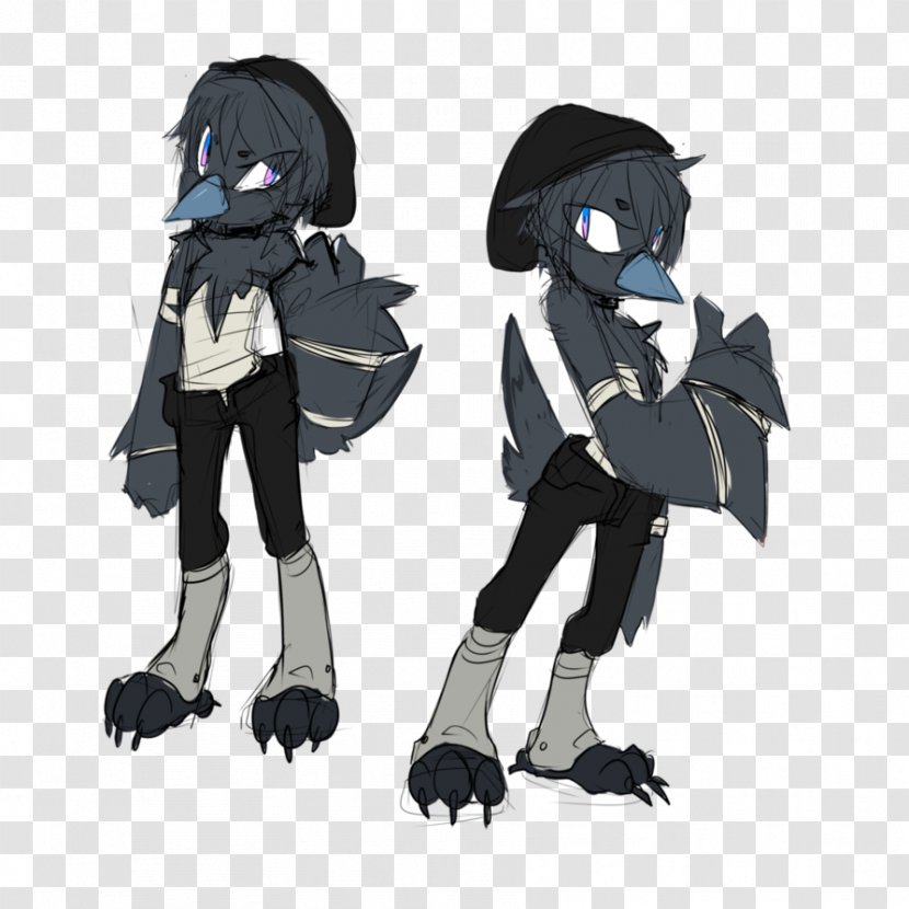 American Crow Sonic The Hedgehog Drawing Po - Heart - Little Bird Love Transparent PNG