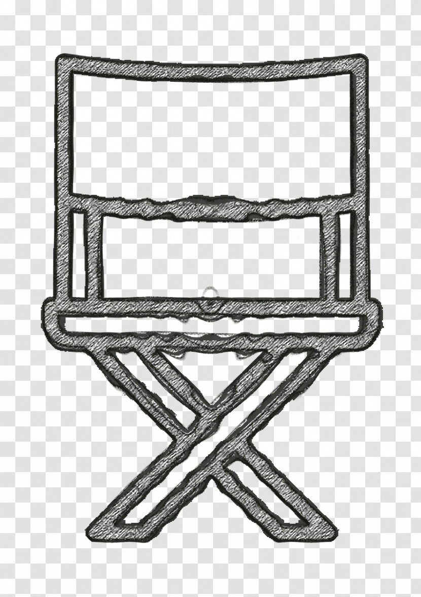 Cinema Elements Icon Director Chair Icon Director Icon Transparent PNG