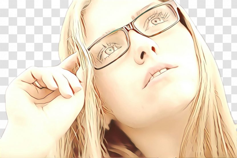 Glasses - Face - Lip Chin Transparent PNG