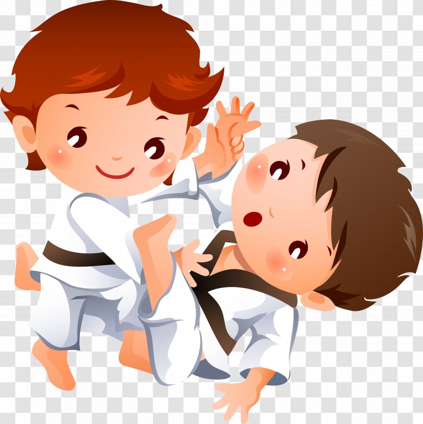 Pratique Du Judo Sport Kata Dojo - Flower - Child Transparent PNG