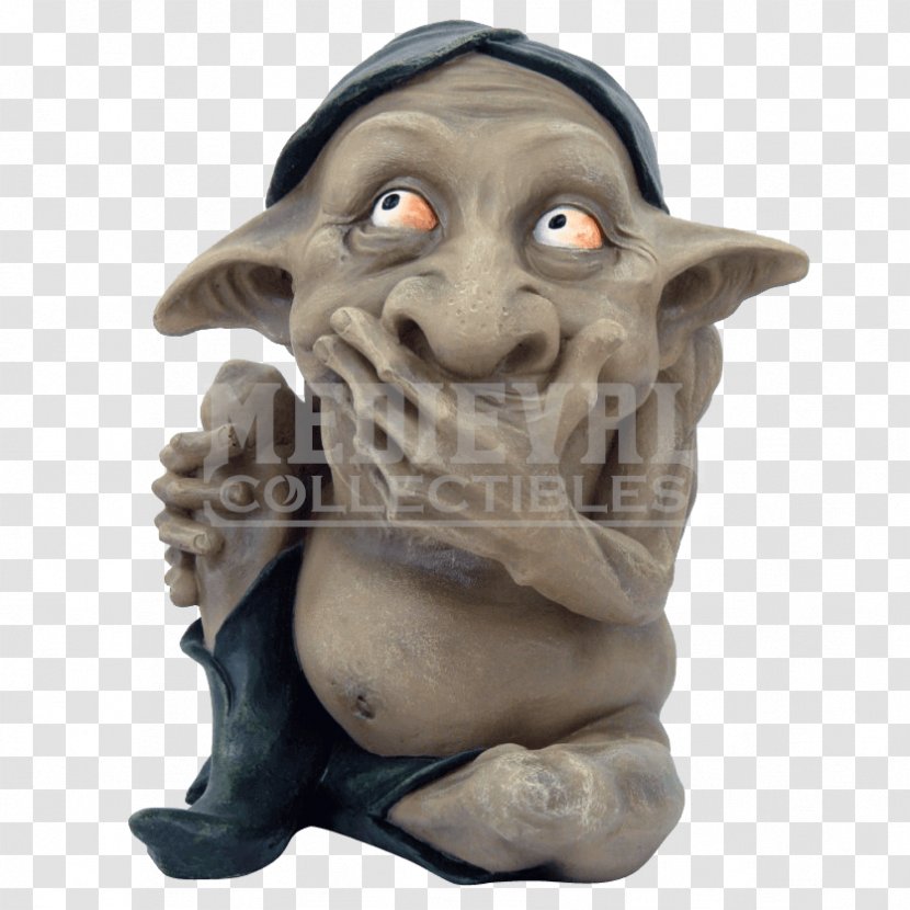 Goblin Figurine Legendary Creature Three Wise Monkeys Sculpture - Mythology Transparent PNG