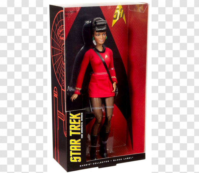 Uhura Doll Barbie Star Trek Action & Toy Figures Transparent PNG