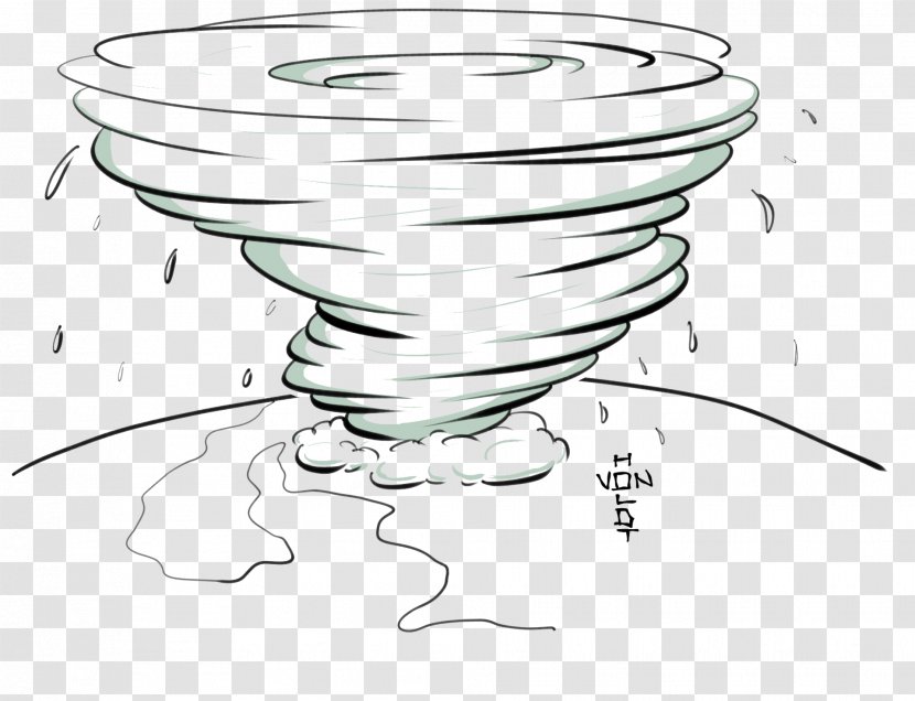 Hurricane Katrina Drawing Tropical Cyclone Tornado Clip Art - Royaltyfree - Transparent Images Transparent PNG