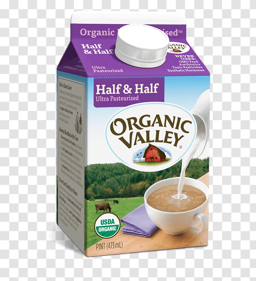 Cream Organic Food Milk Hood Half And Valley - Recipe - Farm Transparent PNG