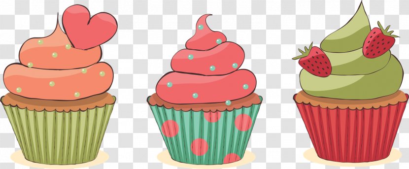 Cupcake Muffin Birthday Cake Frosting & Icing - Cup Transparent PNG