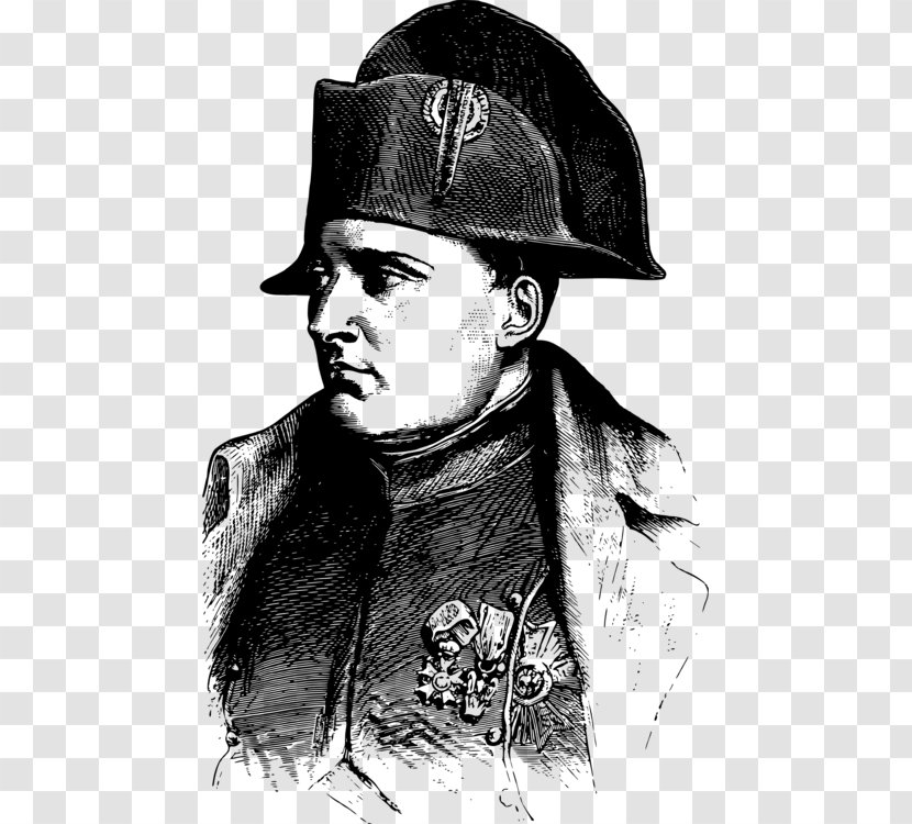 Painting Cartoon - Napoleon Bonaparte - Hat Headgear Transparent PNG