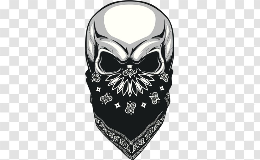 Kerchief Skull Royalty-free Stock Photography - Istock - White Mask Element Transparent PNG