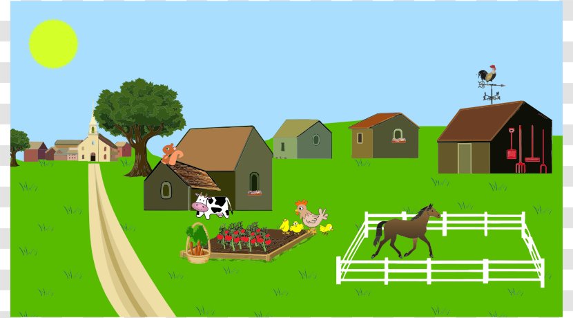 Farmer Clip Art - Shed - Village Cliparts Transparent PNG