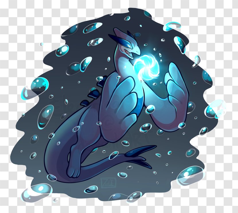 Lugia Pokémon X And Y DeviantArt - Aqua - Pokemon Transparent PNG