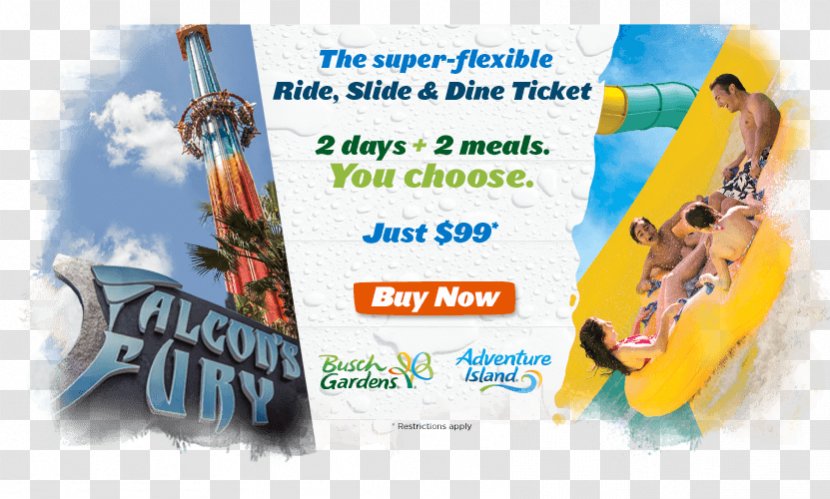 Busch Gardens Williamsburg Tampa Discounts And Allowances - Island Of Adventure Transparent PNG