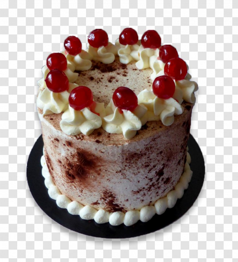 Black Forest Gateau Cream Fruitcake German Chocolate Cake - Layer Transparent PNG