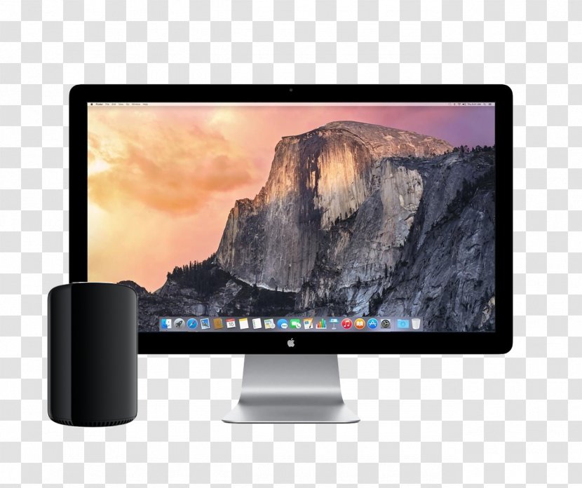 Apple Thunderbolt Display Laptop - Computer Monitor - Macbook Pro Touch Bar Transparent PNG