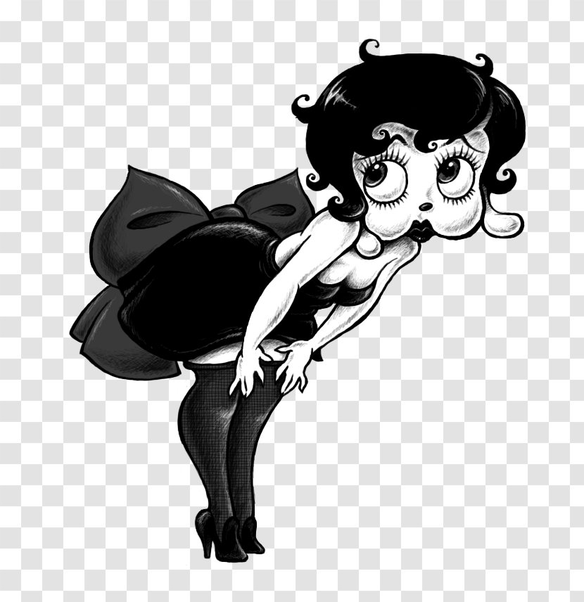 Betty Boop Bimbo Cartoon Drawing - Animation Transparent PNG