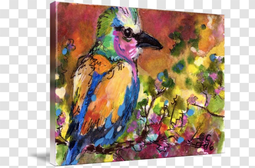 Watercolor Painting Bird Acrylic Paint - Art Transparent PNG