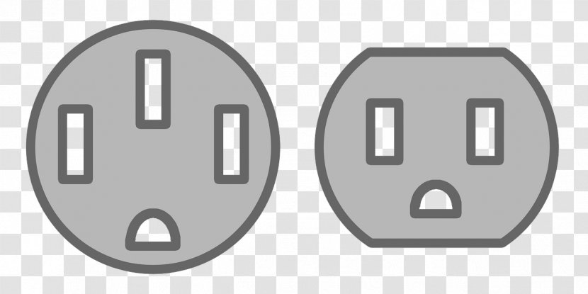 AC Power Plugs And Sockets Clip Art Electricity Openclipart Electrician - Number - Electrical Outlet Transparent PNG