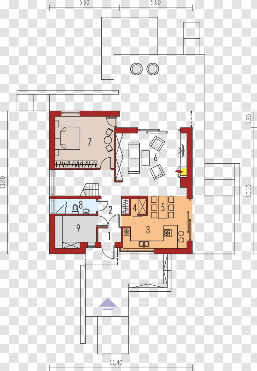 Floor Plan Line - Diagram - Design Transparent PNG