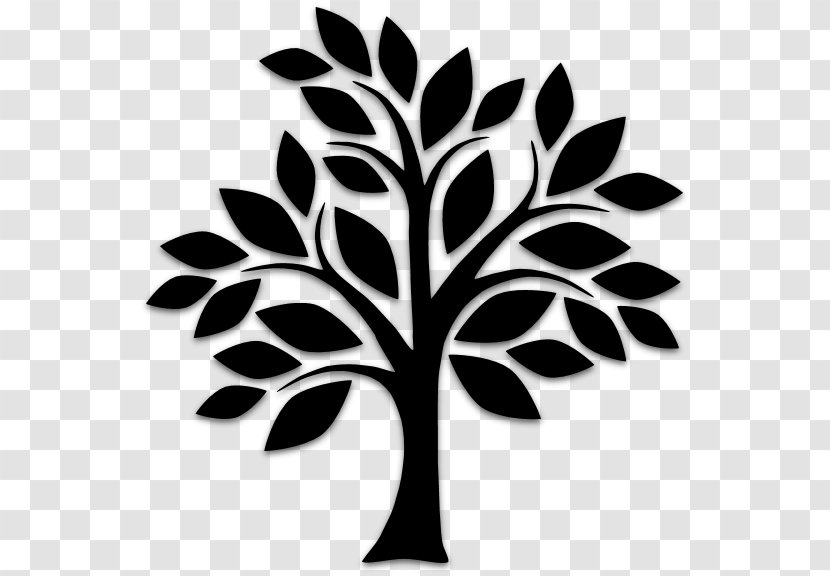 Tree Silhouette Drawing Royalty-free Transparent PNG