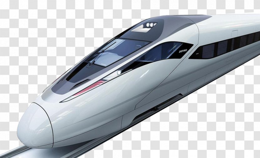 China Channel Tunnel High-speed Rail Train Transport - Automotive Design - Transportation On Rails Transparent PNG