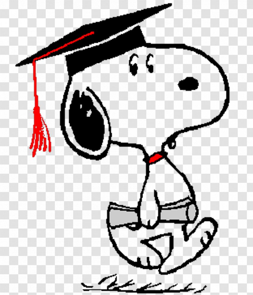 Snoopy Woodstock Charlie Brown Peanuts Graduation Ceremony - Tree - Design Transparent PNG
