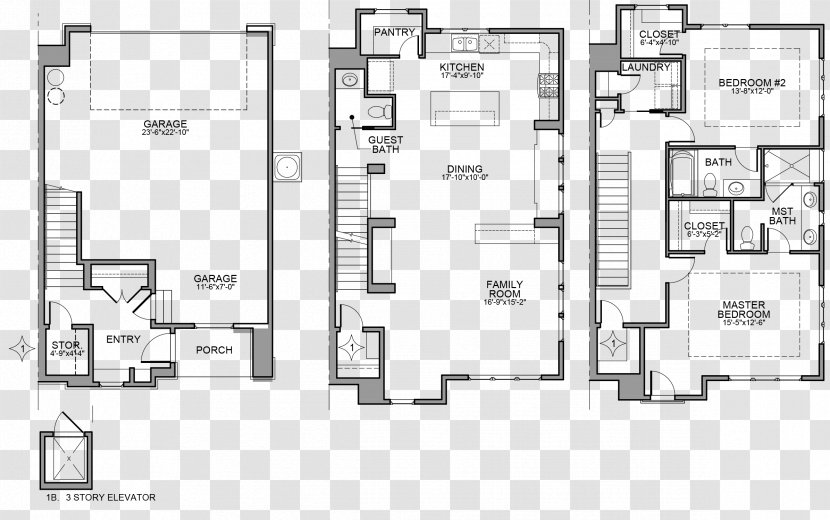 Floor Plan Line - Schematic - Best Minimal Party Flyer Transparent PNG