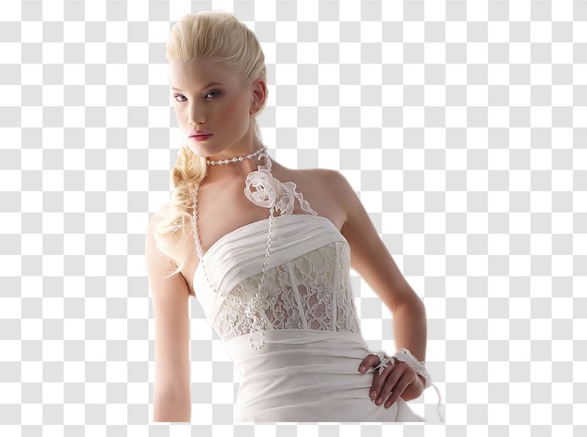 Wedding Dress Female Woman Advertising - Cartoon - White Transparent PNG