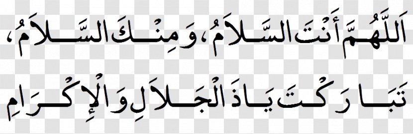 Qur'an Dua Salah Fard Islam - Prayer Transparent PNG