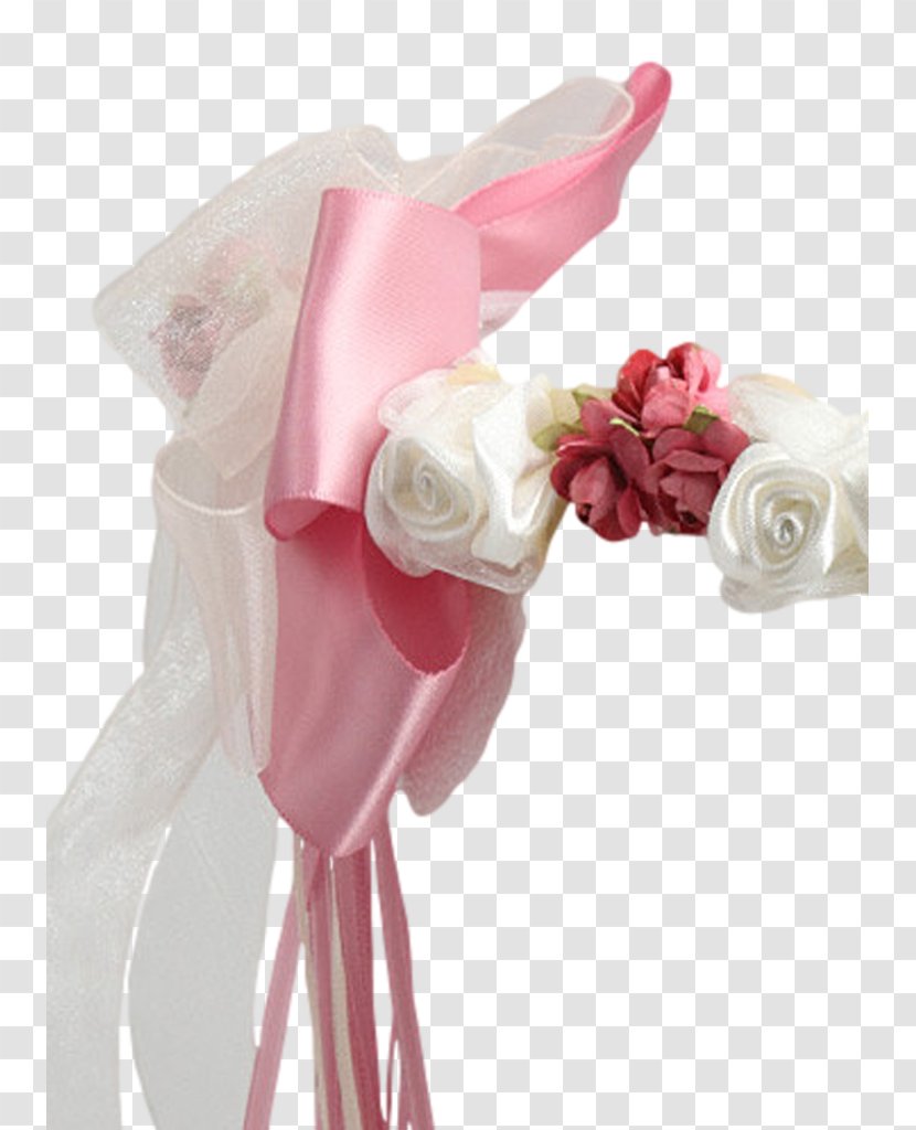 Garden Roses Ribbon Satin Organza Silk - Pink Transparent PNG