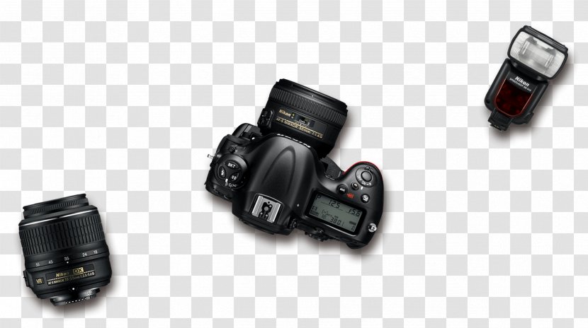 Digital SLR Single-lens Reflex Camera Canon Nikon - Singlelens Transparent PNG