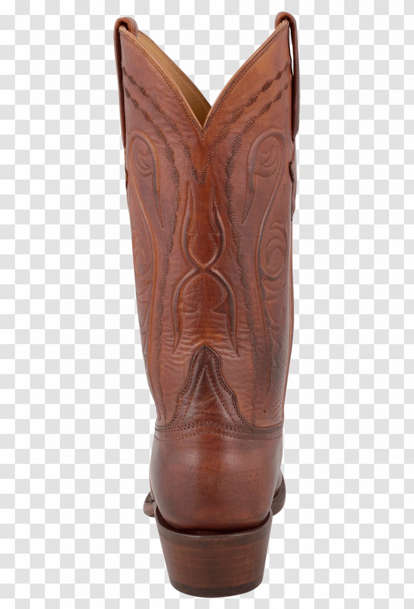 Cowboy Boot Riding Shoe Equestrian - Brown - Peanut Brittle Transparent PNG