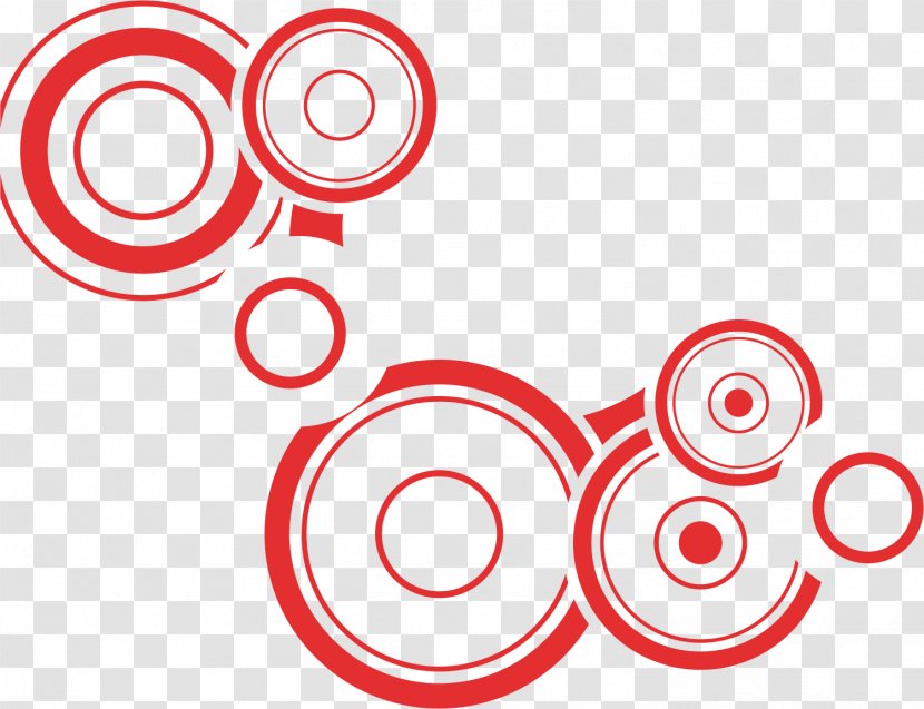 Circle Red Clip Art - Gratis - Pattern Transparent PNG