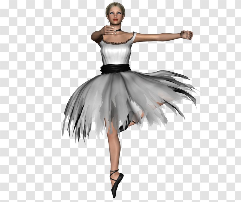 Ballet Tutu Dance Image Design - Silhouette Transparent PNG