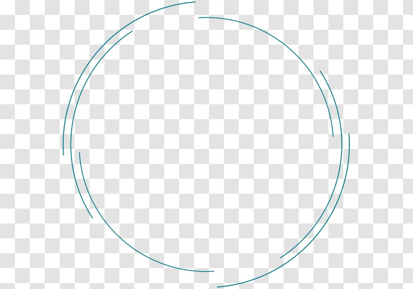 Circle Turquoise Teal Point Oval - Glowing Halo Transparent PNG