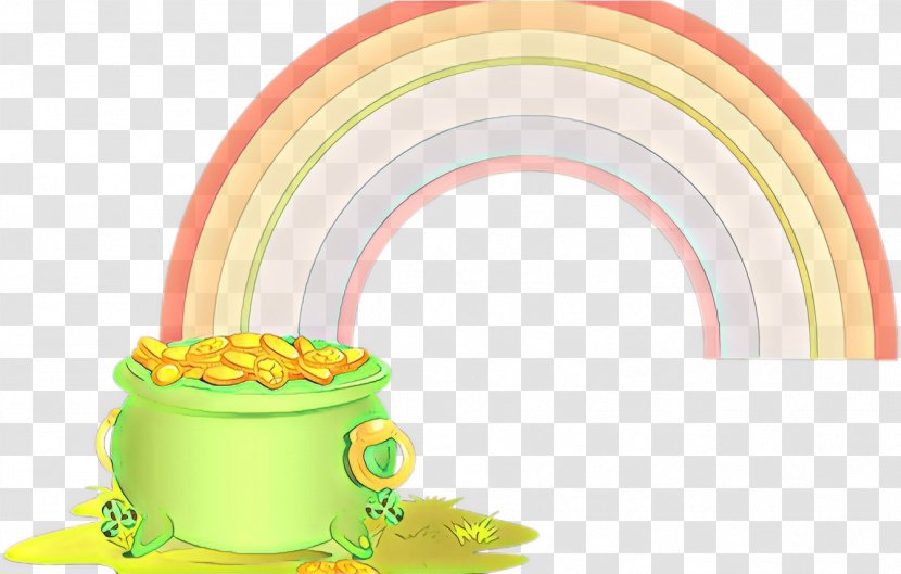 Rainbow Line - Cartoon - Meteorological Phenomenon Transparent PNG