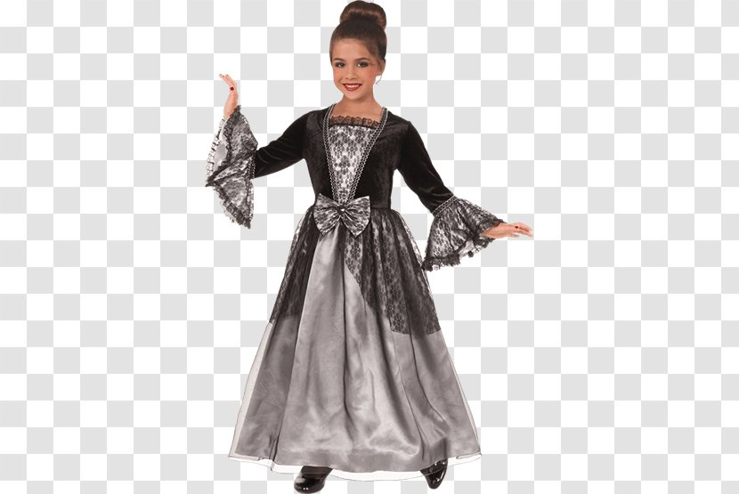 Halloween Costume Dress Gothic Fashion - Silhouette Transparent PNG