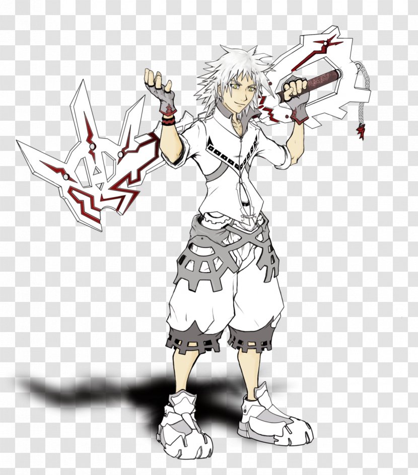 Kingdom Hearts Drawing Sora Character Coloring Book - Watercolor Transparent PNG