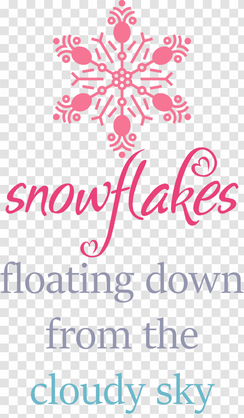 Snowflakes Floating Down Snowflake Snow Transparent PNG