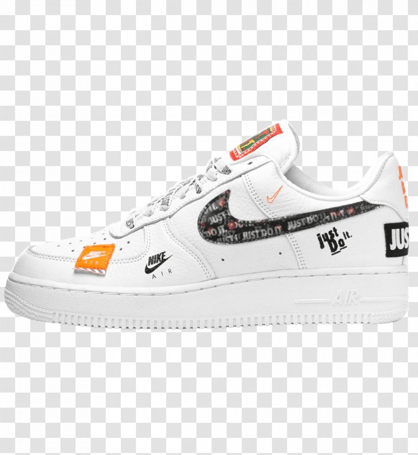 Air Force 1 Nike Max Just Do It Sneakers - Skate Shoe Transparent PNG