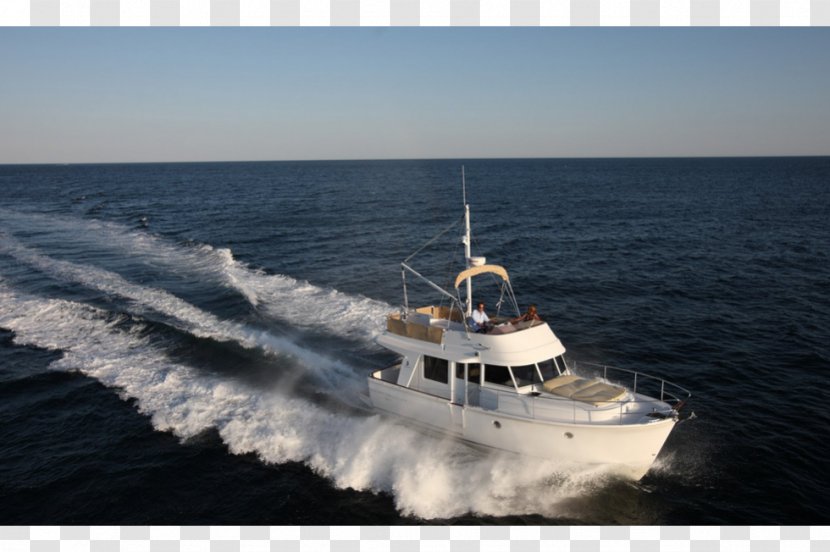 Beneteau Motor Boats Yacht Fishing Trawler - Wave - Boat Transparent PNG