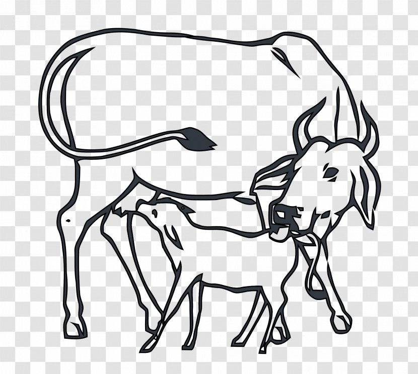 Indian National Congress Brahman Cattle Calf - Horse Supplies - Cow Transparent PNG