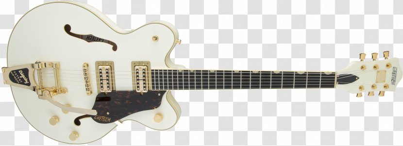 Gretsch White Falcon Fender Esquire Electric Guitar - Plucked String Instruments Transparent PNG