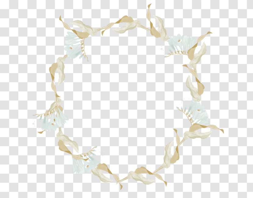 Wreath Flower - Ipomoea Nil - Hand-painted Garlands Transparent PNG