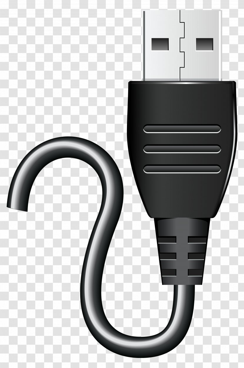 USB Flash Drives Electrical Cable Clip Art Transparent PNG